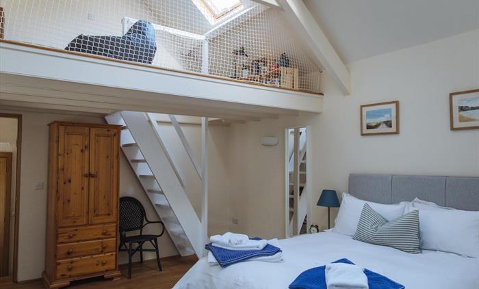 The master bedroom